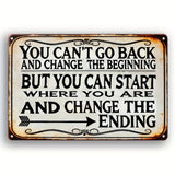Waterproof Aluminum Inspiring Wall Art