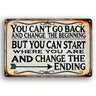 Waterproof Aluminum Inspiring Wall Art