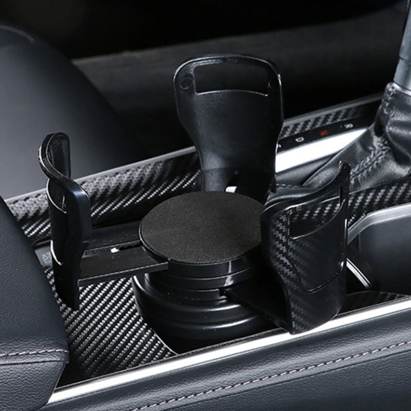 2 in 1 Adjustable Car Cup Holder With 360 Rotating Expander Adapter