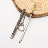 Mini Model Of Ancient Swords With Sheath.