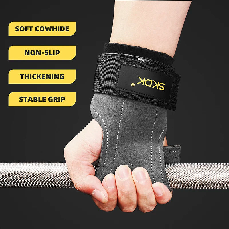 SKDK Cowhide Palm Protector For Weightlifting Or Fitness Training Equipment