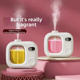 5 Adjustable Level LED Display 45ML Essential Oils Automatic Diffuser