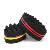 Oval Double Side Magic Twist Hair Sponge