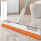 56 Inch Floor Squeegee/Broom with 4 Removable Poles With 180-Degree Adjustable Knuckle Joint