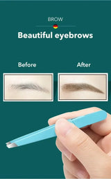 MR.GREEN Colorful Stainless Steel Eyebrow Tweezers