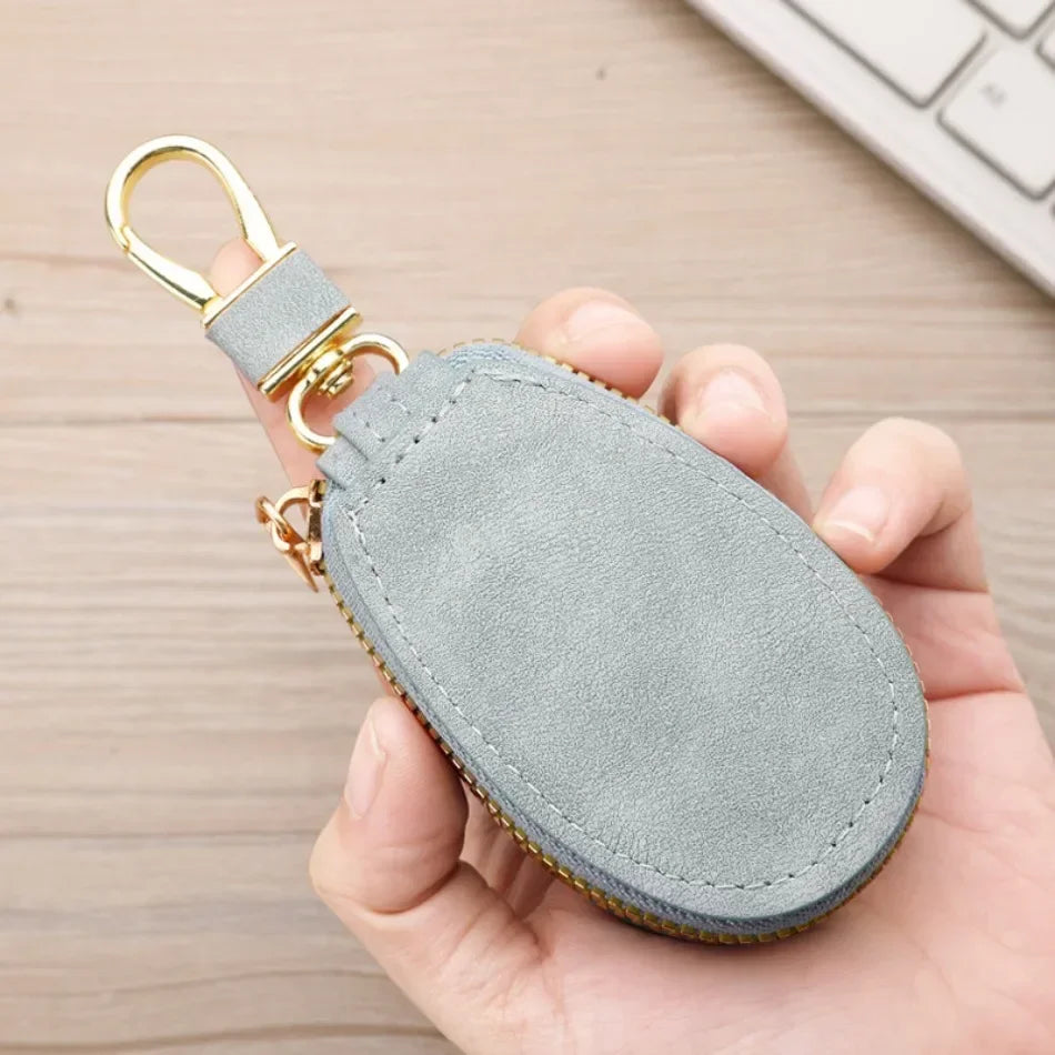 Leather Mini Keychain/Coin Pouch