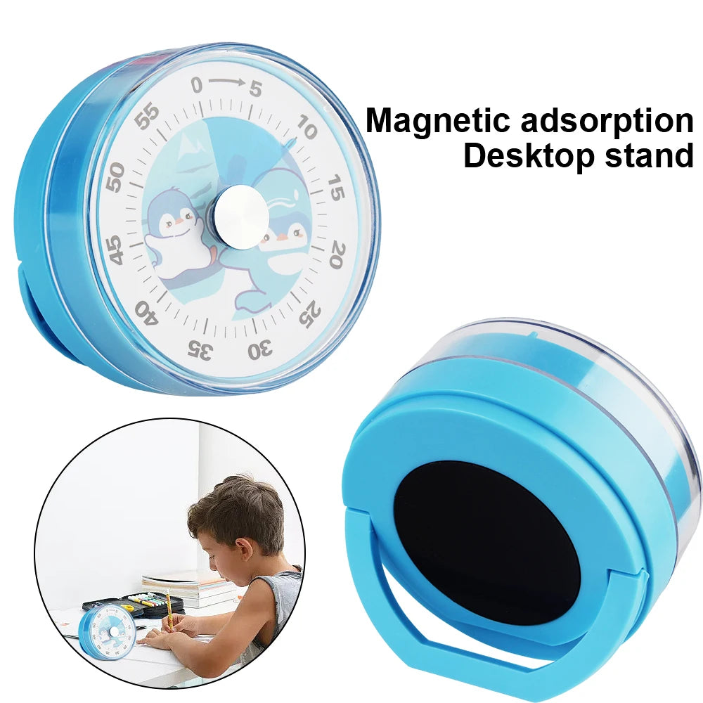 60 Minute Magnetic Clock Timer With Alarm