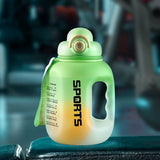 GIANXI  Plastic Sports Water Bottle With Straw