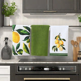 56CMx36CM Lemon Print Kitchen Dish Towel