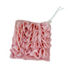 2-In-1 Bath Ball Towel Loofah With Drawstring Closure