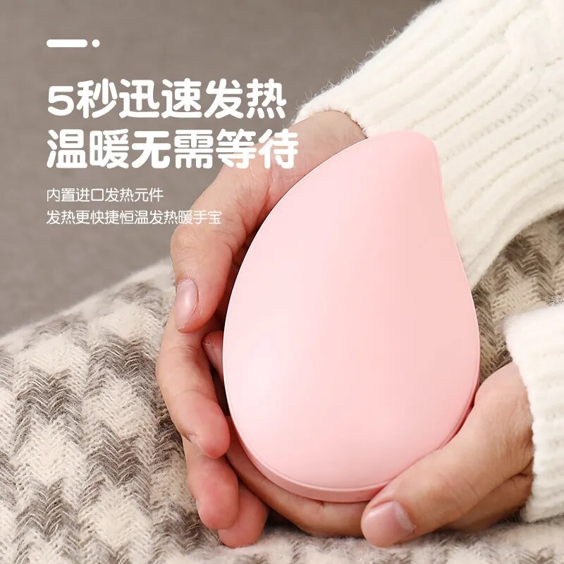 Rechargeable Portable hand warmer.