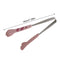 Stainless Steel/Silicone Heat Resistant Tongs