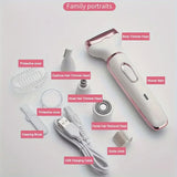 4-in-1 Ladies Multifunctional Electric USB Charging Hair Remover