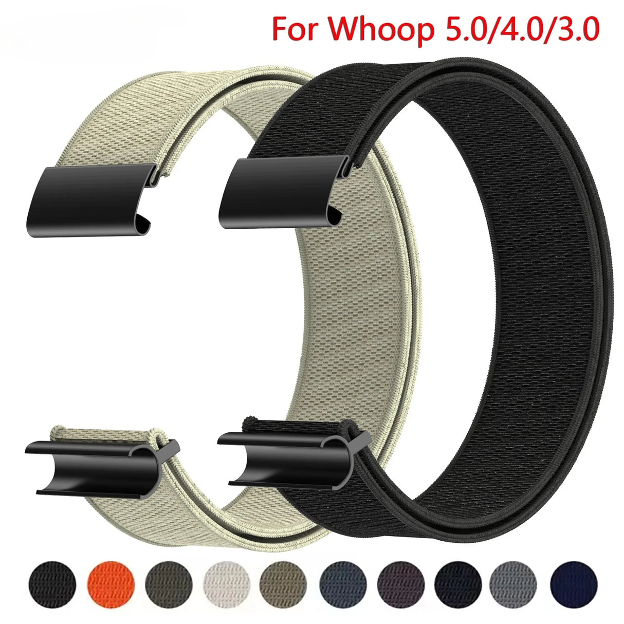 Stretchy Nylon Strap Band For Whoop 5.0 4.0 3.0