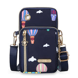 Women's Lightweight Nylon Crossbody Or Arm Bag