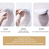 Bathroom Shower Foot Rest With Suction Cups
