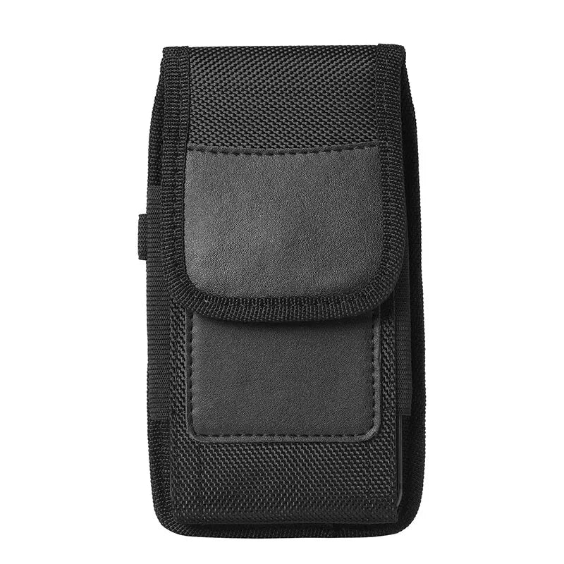 Oxford Cloth Waist Mobile Phone Pouch For Men Or Women.