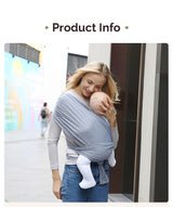 PANGDUBE 100% Polyester Kangaroo Wrap for Babies 0-15 Months