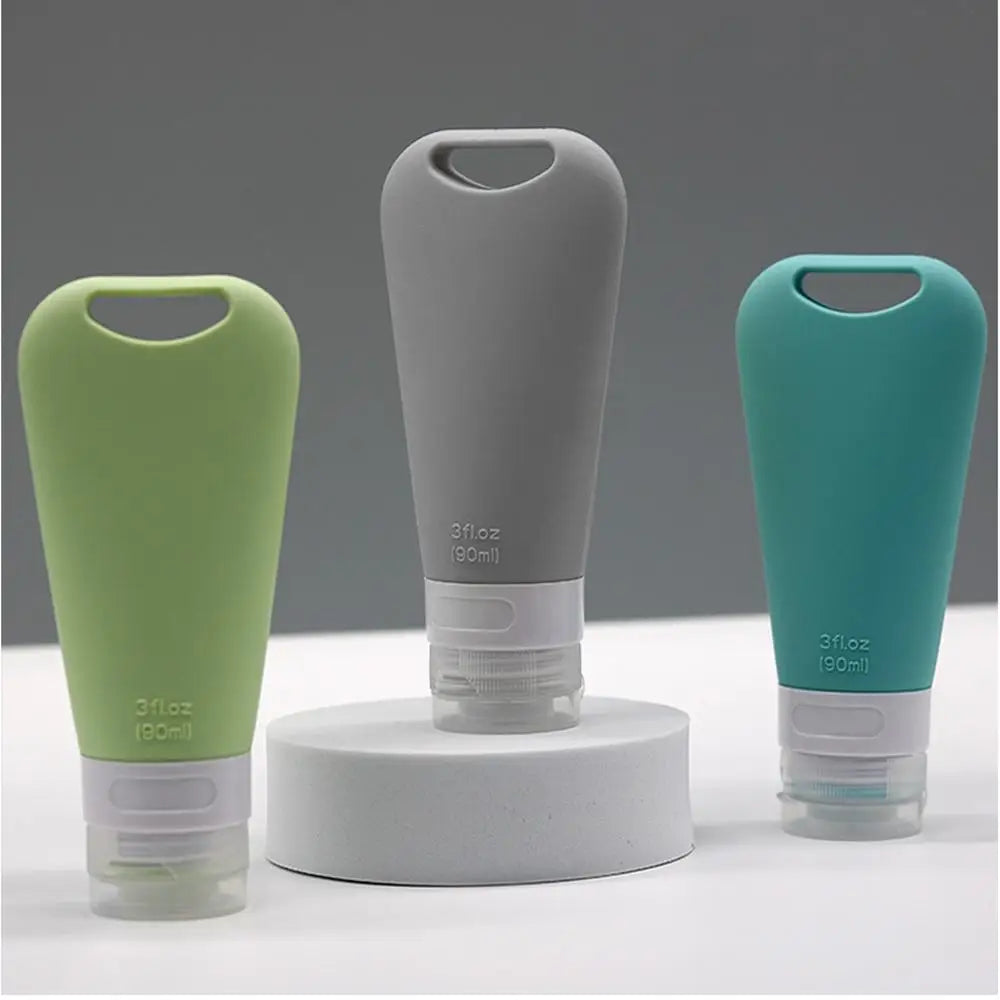 Silicone 90ml Dispensers Bottles For Pet Water Or Travel Products