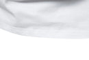 Men's Short Sleeve Henley Casual Cotton V Neck T-Shirt