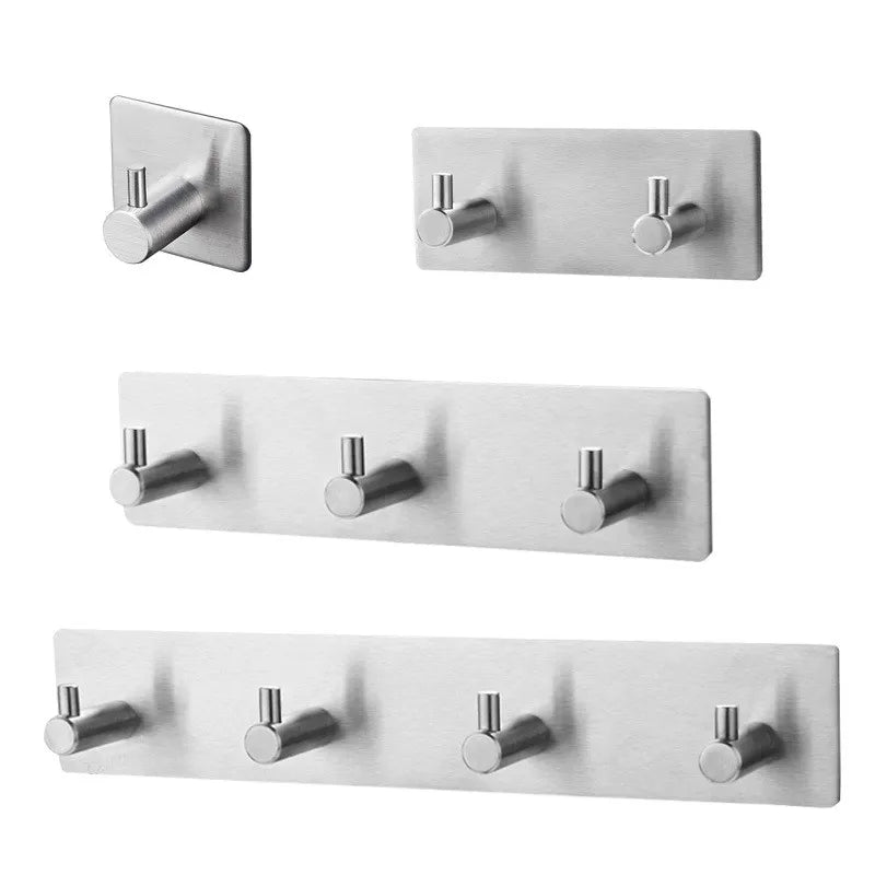 Stainless Steel Coat Hooks.