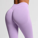 Women's High Waist Butt Lifting Seamless Fitness Pants