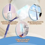 Disposable Electrostatic Dust Fiber Cloth And Handle
