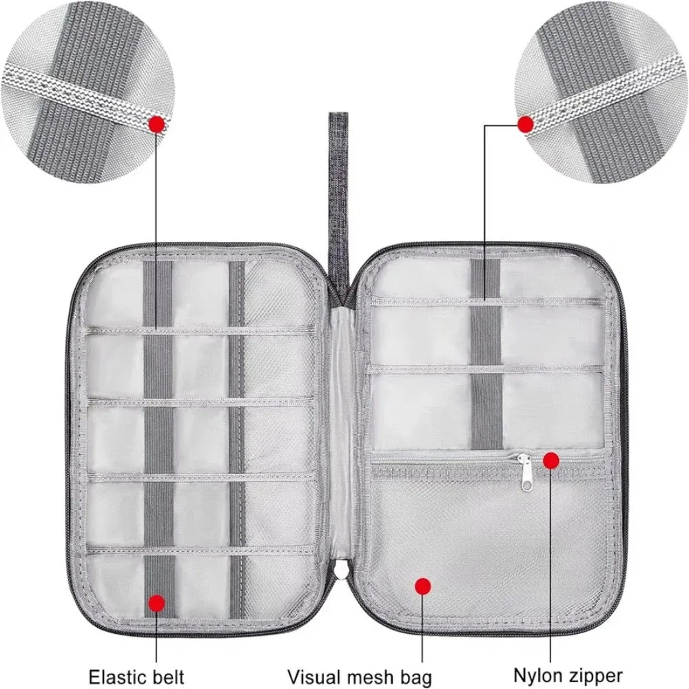 Electronic Accessory Organizer Bag