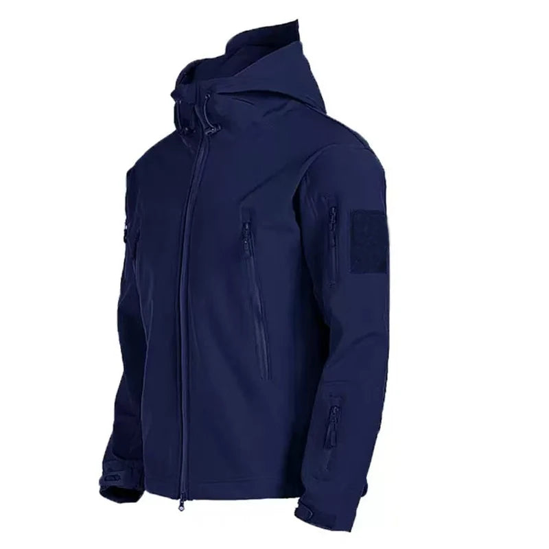 Men's M-5XL Windproof Softshell Fleece Thermal Jackets