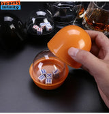 5pc Enclosed Dice Cup