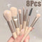 8Pcs Makeup Brush Set.