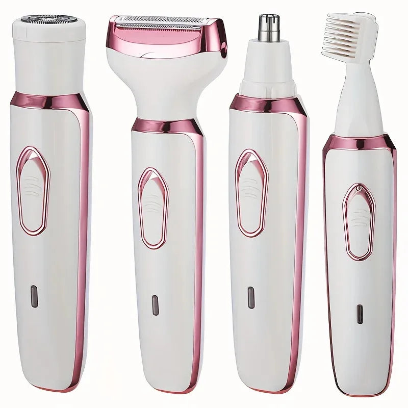 4-in-1 Ladies Multifunctional Electric USB Charging Hair Remover