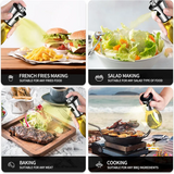 200ml glass Olive Oil Sprayer For Cooking Vegetables