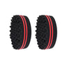 Oval Double Side Magic Twist Hair Sponge