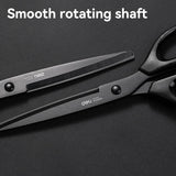 DELI Stainless Steel180mm Heavy Duty Scissors With Black Blade