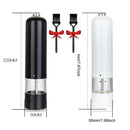 Electric Salt/Pepper Grinder With Adjustable Coarseness.