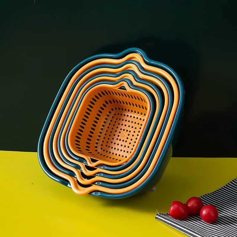 Double Layer Plastic Colander