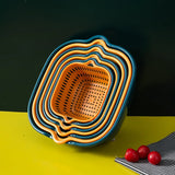 Double Layer Plastic Colander