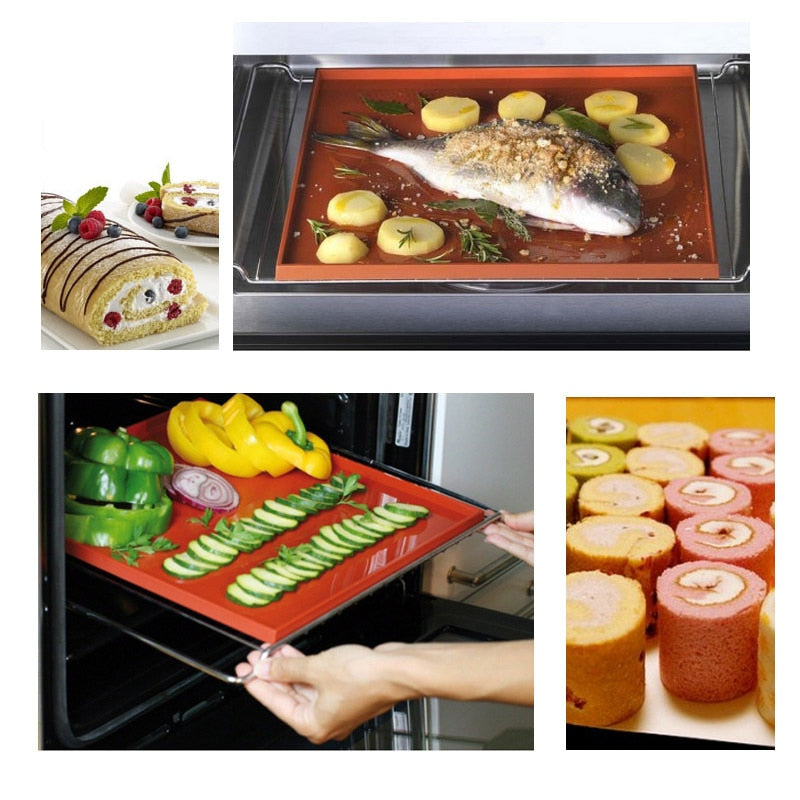 WALFOS Silicone Non-Stick Bakeware Mat.