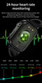 Men's 2023 New Smart Watch. Healthy monitor for your heart rate, hypertension, hyperglycemia. multi sport modes. AND many more purposes.