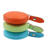 Leather Retractable Measuring Tape In Centimeters And Inches