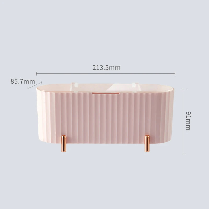 Vanity Organizer For Cotton Pads To Remove Makeup