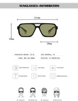 Men Or Women's Square UV400 Sunglasses