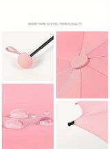 UPF50+ Mini Vinyl Capsule Folding Umbrella