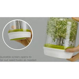 Reusable Seed Growing Container For Fresh Sprouts