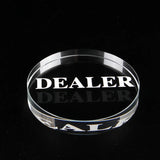 Texas Holdem Crystal DEALER Poker Chips