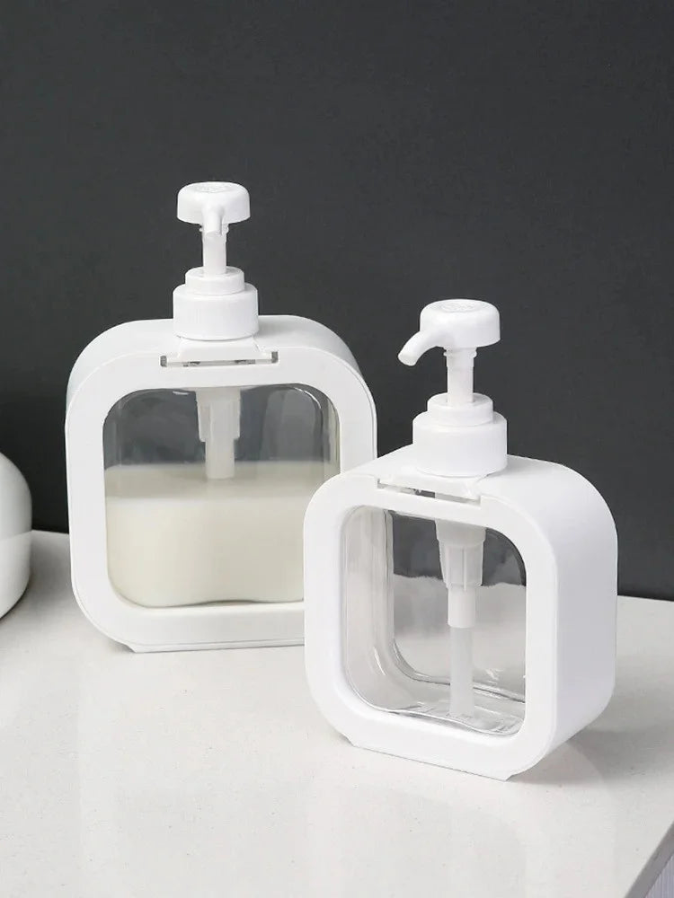 300 Or500ML Transparent Soap Dispenser Bottle