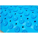 1PC PVC  Rectangle Soft Suction Cup Non-slip Bathtub Mats.