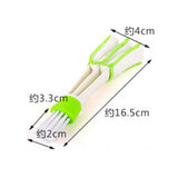 Auto Detailing Interior Double Head Brushes For Air Vent, Grill Duster Cleaning Tools