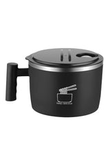 Stainless Steel Bowl With Lid For Instant Noodles